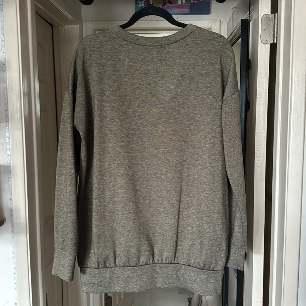 Women’s Small Olive Green Sweater - Picture 2 of 4
